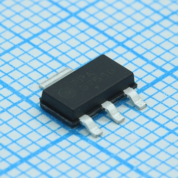 BSP60H6327XTSA1 - Биполярный транзистор, PNP, составной (Darlington), 45 В, 1 А, 1.5 Вт