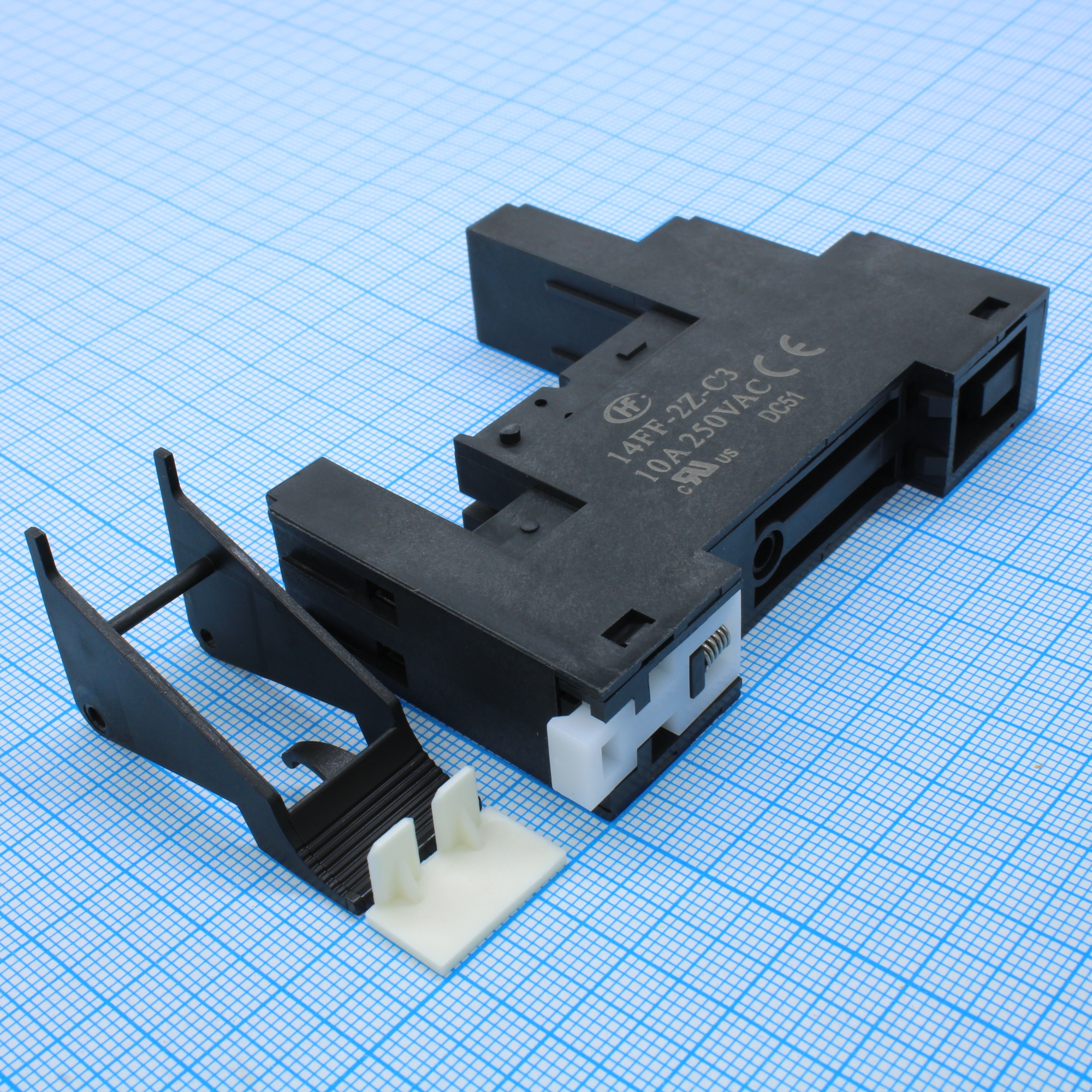 14FF-2Z-C3-1 - Розетка для монтажа реле на плате
