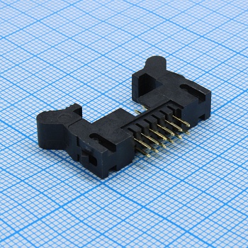 2017S-12G - Вилка на плату, вертикальный монтаж 12pin(2х6), шаг 2мм