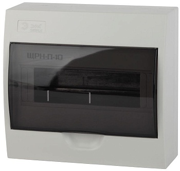 Бокс ЩРН-П-10 мод. навесной пластик IP41 SIMPLE NO-box_simple-plastic_10_surface Б0041524