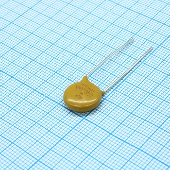 FNR-10K391 - Варистор 250Vac/320Vdc, 2500A, 390V(1mA), радиальные выводы, россыпь