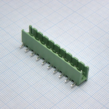 2EDGR-5.08-10P-14-00A(H) - Разъемный клеммный блок на плату, 10 контактов. Серия 2EDGR-5.08