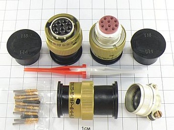 Розетка СНЦ23-10/18Р-6-б-В "5"