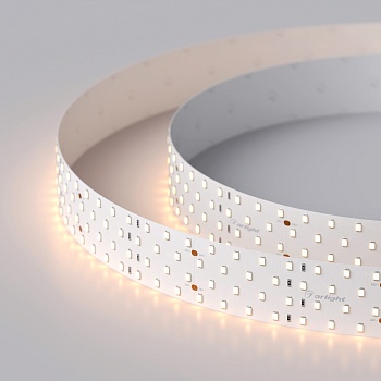 Лента RT-A280-36mm 24V Warm2700 (30 W/m, IP20, 2835, 2.5m) 019086(2) - Светодиодная широкая лента RT-A280, открытая. Светодиоды 2835, 280 шт/м (700 шт на 2.5 м), белая плата, ширина 36 мм, скотч 3M. Цвет ТЁПЛЫЙ 2700 K, цветопередача CRI>85, угол 120°. Пит