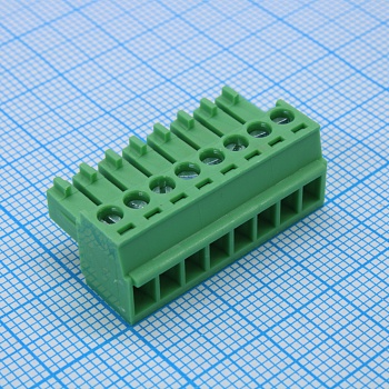 15EGTK-3.5-08P-14-00 - Разъемный клеммный блок, 8 контактов. Серия 15EGTK-3.5