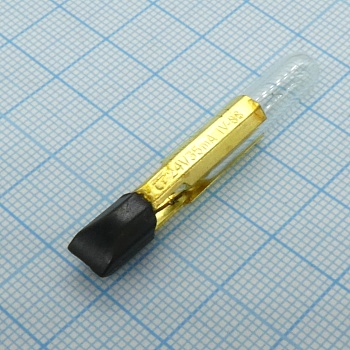 Лампа КМ24-90 - 24в, 90мА        T6,8    УХЛ4