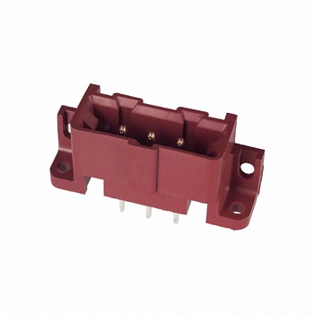 207365-8 - Соединитель питания вилка 3 контакт(-ов) 5мм луженый прямой монтаж в отверстие 3 терминала(-ов) 1 порт(-ов) туба