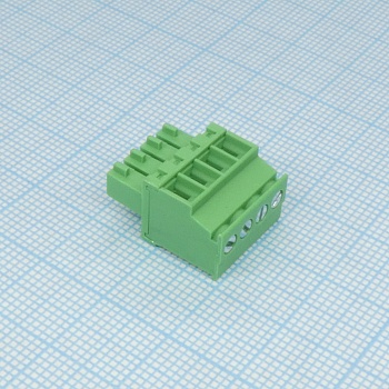 15EDGKA-3.5-04P-14-100A(H) - Разъемный клеммный блок. Серия 15EDGKА-3.5, 4 контакта