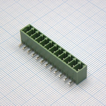 15EDGRC-3.5-12P-14-00A(H) - Разъемный клеммный блок на плату, 12 контактов. Серия 15EDGRC-3.5