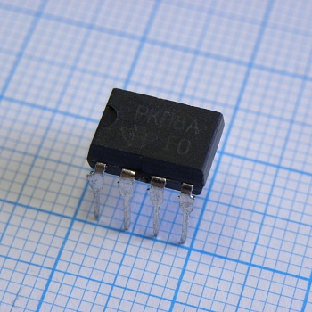 КР293КП8А - Реле малой мощности постоянного тока 2-канальное на размыкание Iком=320мА, Uком=40В