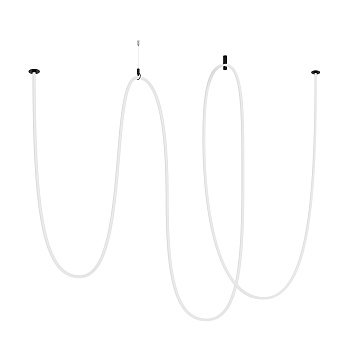 Светильник SP-TROPIC-BUILT-TRIMLESS-R18-L10000-110W Warm3000 (BK, 360 deg, 230V) 043392 - Подвесной светильник. Мощность 110 Вт, св. поток 5960 лм, 54 лм/Вт, тёплый 3000 K, CRI>90, угол 360°, напряжение питания 230 В. Черный круглый корпус из стали, силик