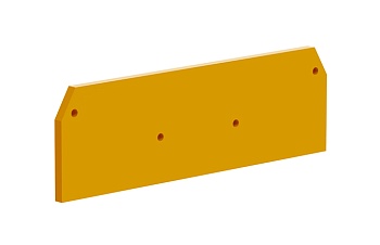 Торцевая крышка 204132 - Торцевая крышка для клемм TA4-2-2, цвет: оранжевый