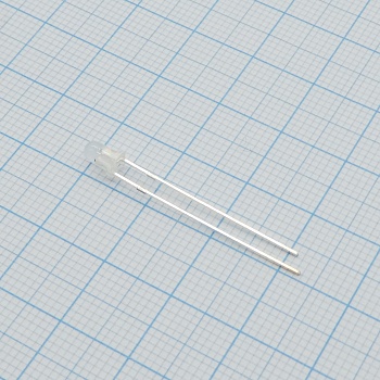 FYL-3017URUGW1A - Светодиод 3мм/красный/625нм/30мкд - зеленый/572нм/25мкд/белый матовый/160° bi