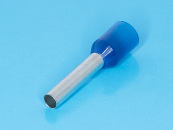 TIC-2.5-12 - Наконечник 12мм для обжима многожильного кабеля  2,5мм, изолированный, кратно 100шт.