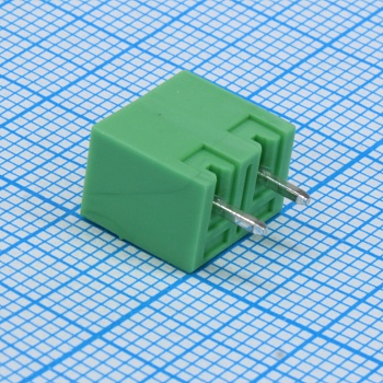 15EGTVC-5.08-02P-14-00 - Разъемный клеммный блок на плату 2 контакта, Серия 15EGTVC-5.08