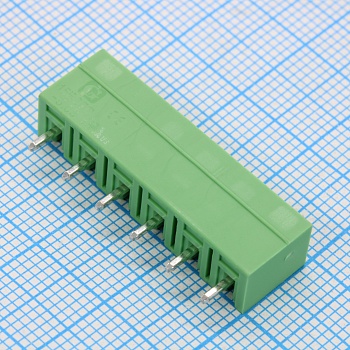 15EGTVC-5.08-06P-14-00 - Разъемный клеммный блок на плату 6 контактов, Серия 15EGTVC-5.08