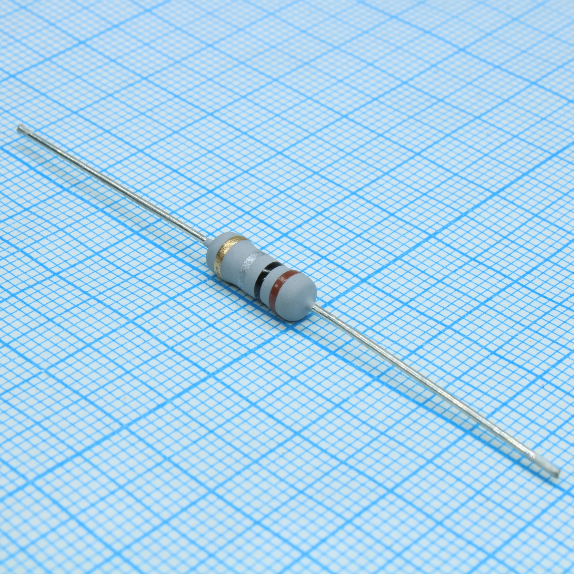 MF100J0R1T - Резистор металлопленочный 1Вт 0,1Ом ±5%