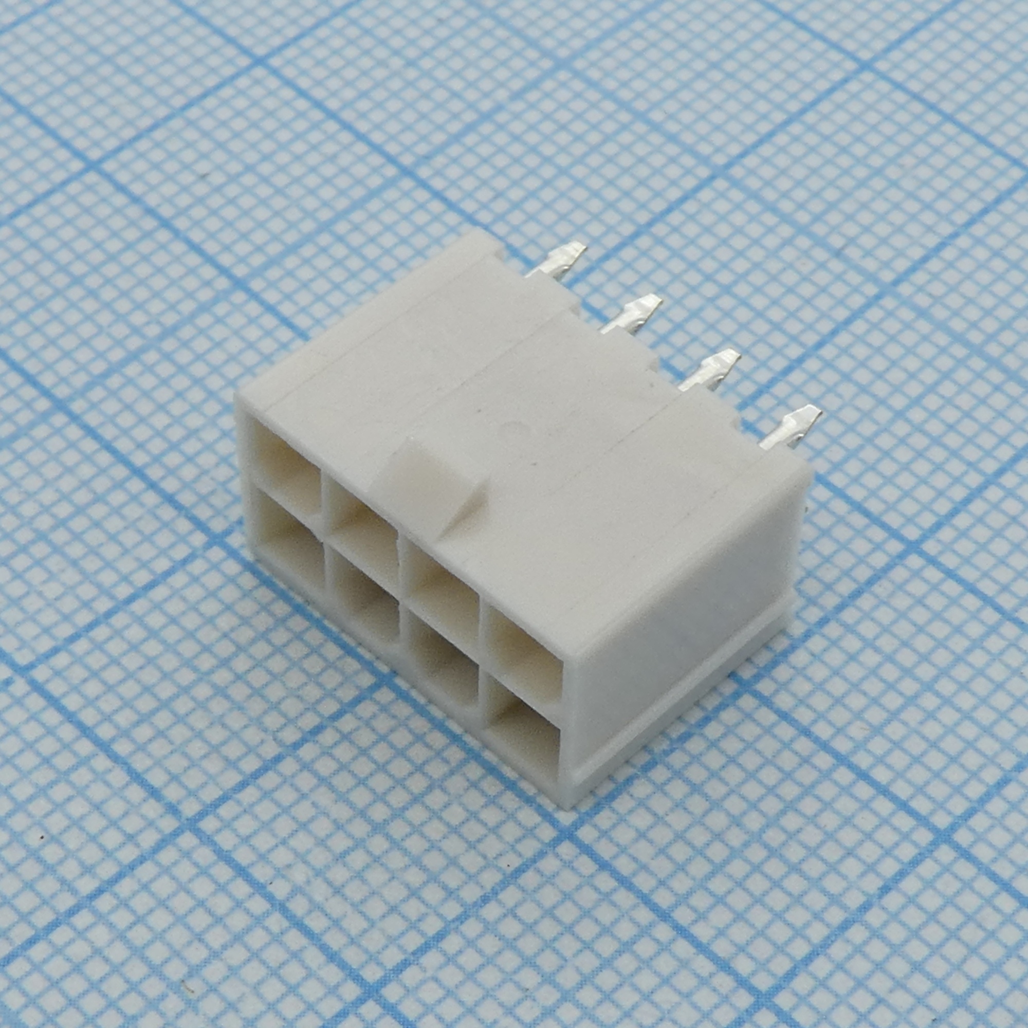 39288080 - Разъем типа провод-плата, вертикальный, 94V-0, 4.2 мм, 8 контакт(-ов), Штыревой Разъем