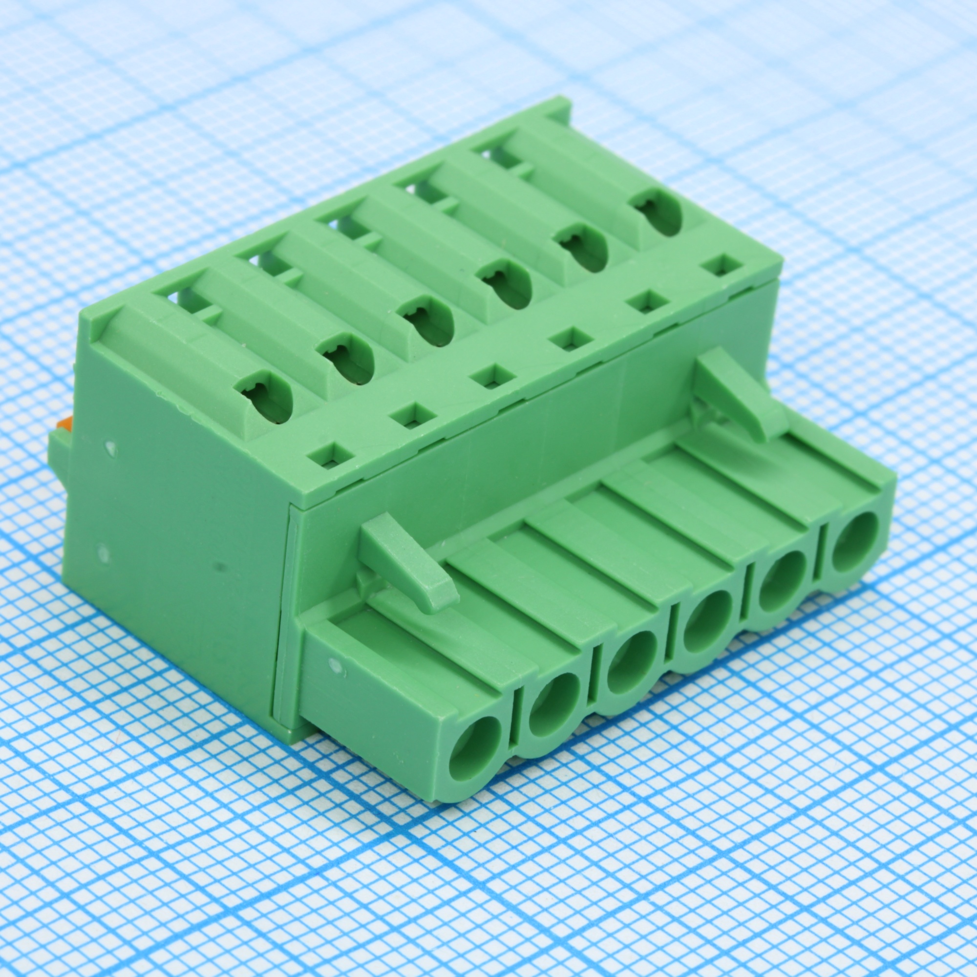 2EDGKD-5.0-06P-14-00A(H) - Разъемный клеммный блок, 6 контактов. Серия 2EDGKD-5.0