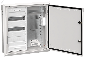 TITAN 5 Корпус комбинированный ЩРв-36 (2х36) белый IEK TI5-51-V-2X036-30