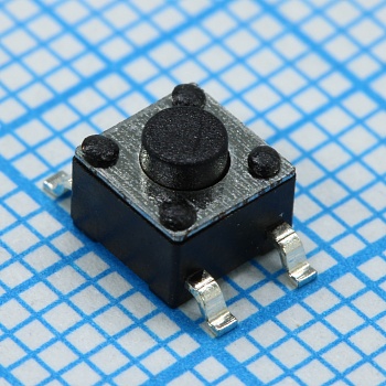IT-1109S-160G-G - Кнопка тактильная IT-1109, 4.5x4.5x3.8 мм