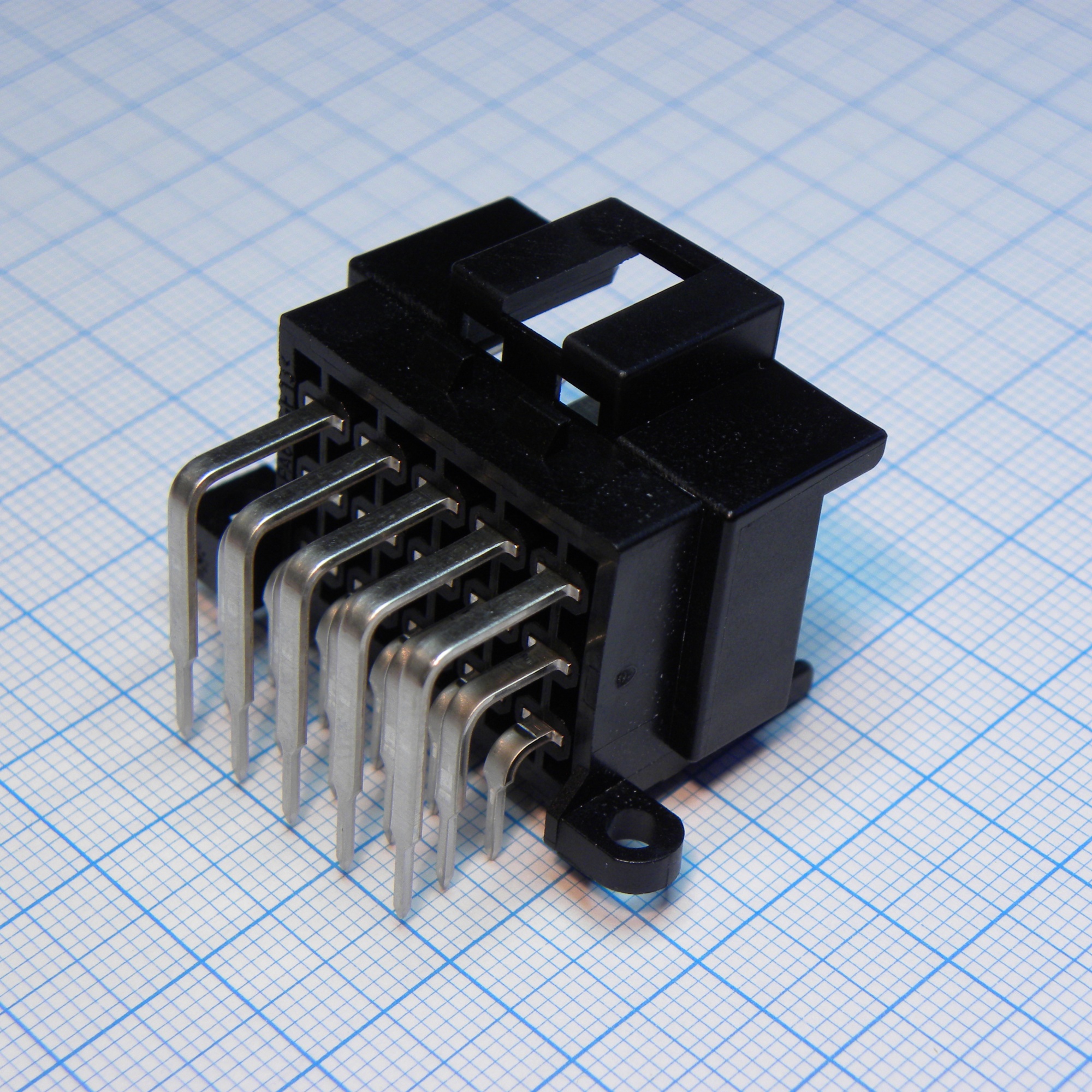 9-966140-2 - Прямоугольный разъем питания, 15 контакт(-ов), Серия Junior Power Timer, Монтаж на Печатную Плату