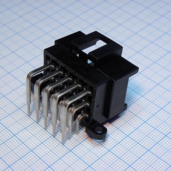 9-966140-2 - Прямоугольный разъем питания, 15 контакт(-ов), Серия Junior Power Timer, Монтаж на Печатную Плату