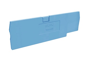 Торцевая крышка TC4-4-BU-EA - Торцевая крышка для клемм TC4-4-..., цвет: синий
