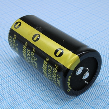 TS13DP2A103MSB0D0R - Конденсатор алюминиевый электролитический 10000мкФ 100В ±20% (35 X 70мм) защелкиваемые выводы 10мм  2000час 85°С