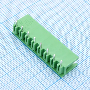 2EGTR-5.08-08P-14-00 - Разъемный клеммный блок на плату, 8 контактов. Серия 2EGTR-5.08