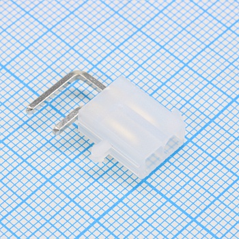 L-KLS1-4.20-2X01-RW - Корпус разъема двухрядный угловой (вилка) на плату (ТНТ)