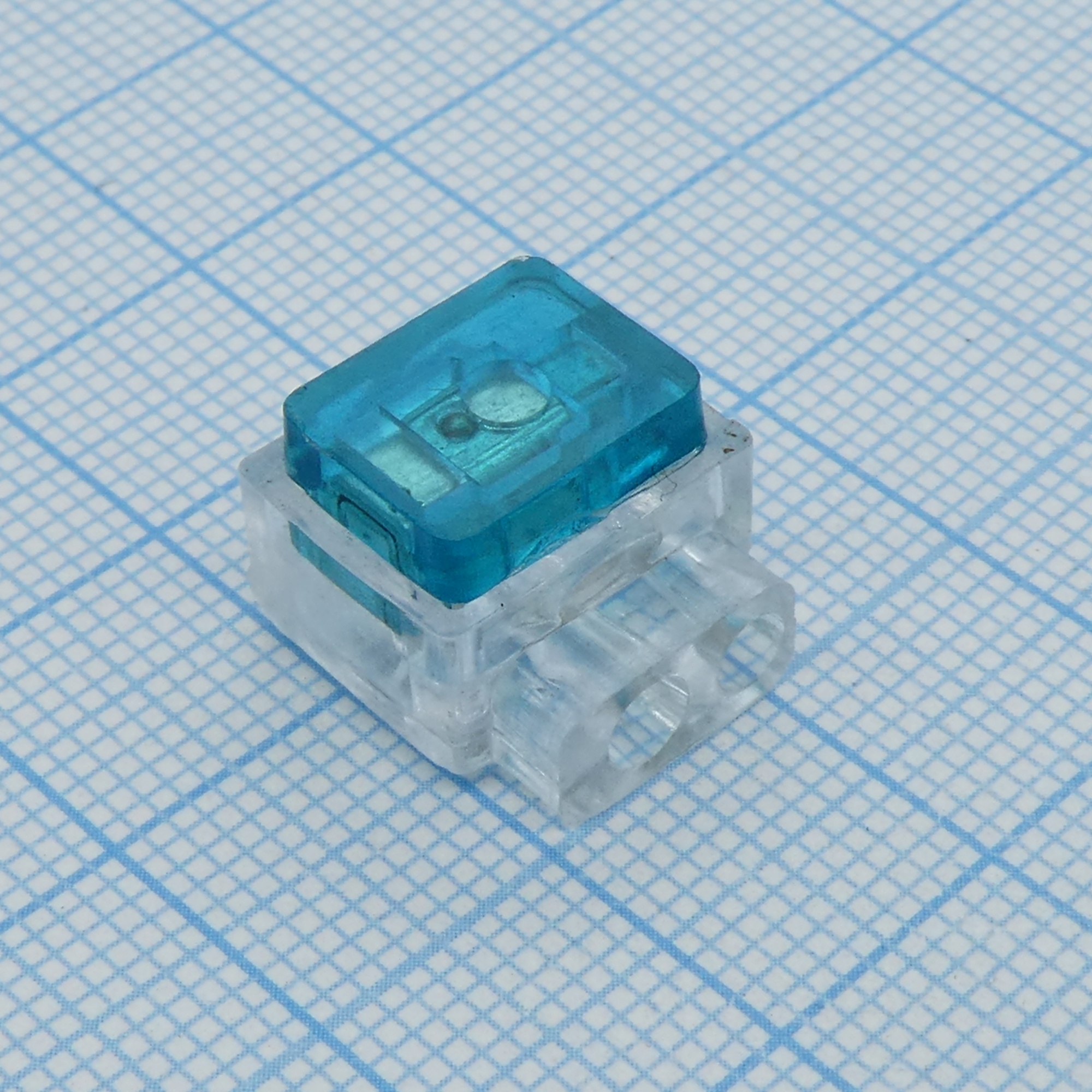 Зажим HJKT6 (Скотчлок) - Для быстрого соединения проводов сечением 0,13-0,64 мм2 (диаметр 0,4-0,9 мм, диаметр изоляции 1,52 мм) и 1,1 мм2 (диаметр 1,2 мм, диаметр изоляции 2,3 мм)