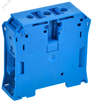 Колодка клеммная CTS 120мм2 синяя YCT10-00-K07-120