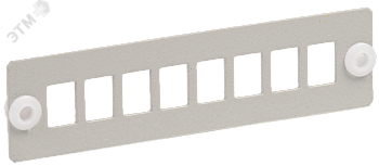 Панель для восьми оптических адаптеров SC/LC-Duplex в 19" кросс FOBX-P8-SC