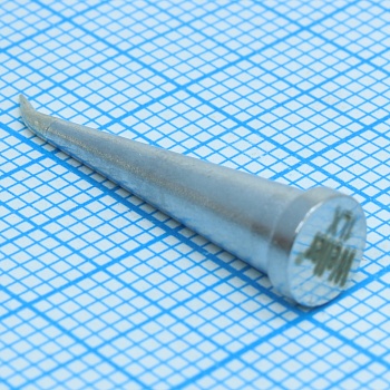 LT 1LX soldering tip 0,2 - Жало для паяльника WP80/WSP80/FE75, наклонный 35° длинный конус D=0,2мм, L=25,4мм