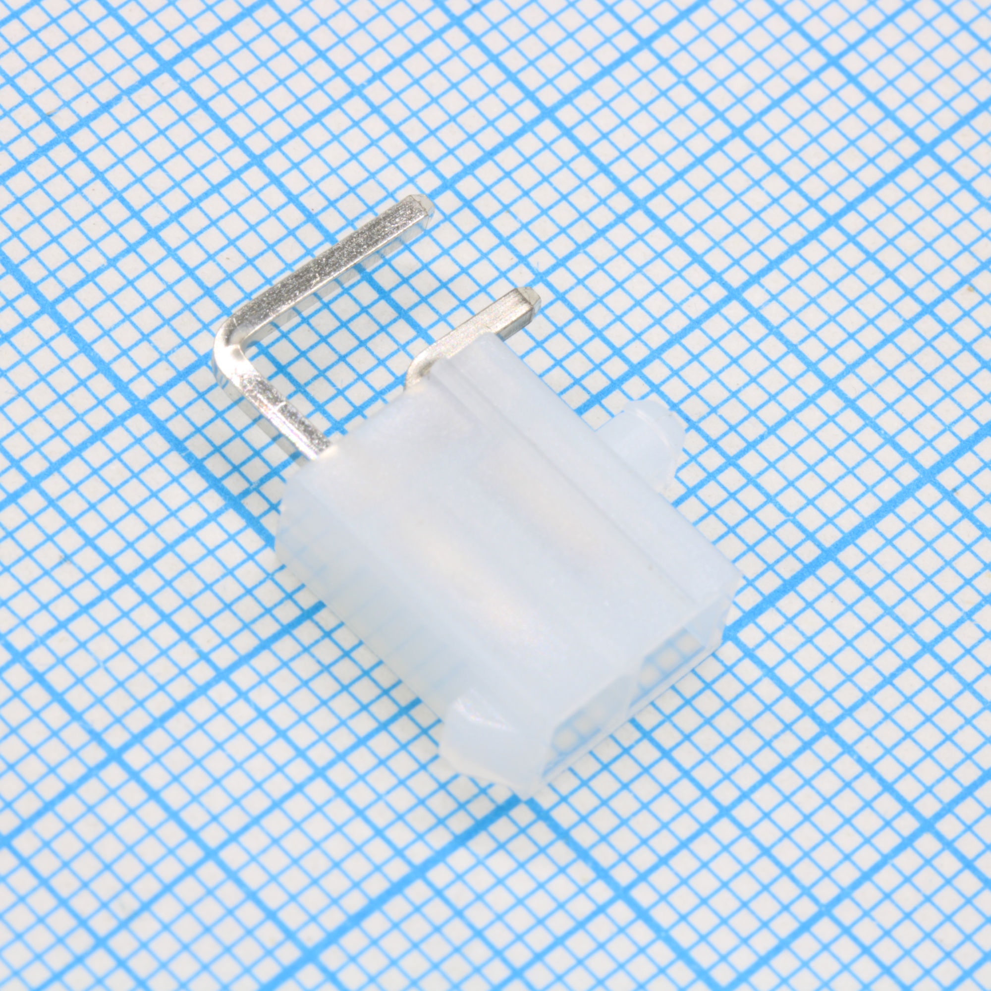 DS1073-01-2X1MR2T6 - Разъем питания (с контактами) Mini-Fit, 2pin, вилка на плату угловая, шаг 4,2мм