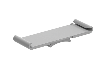 Держатель маркировки 215210 - Держатель маркировки, монтаж на стопор, цвет: серый
