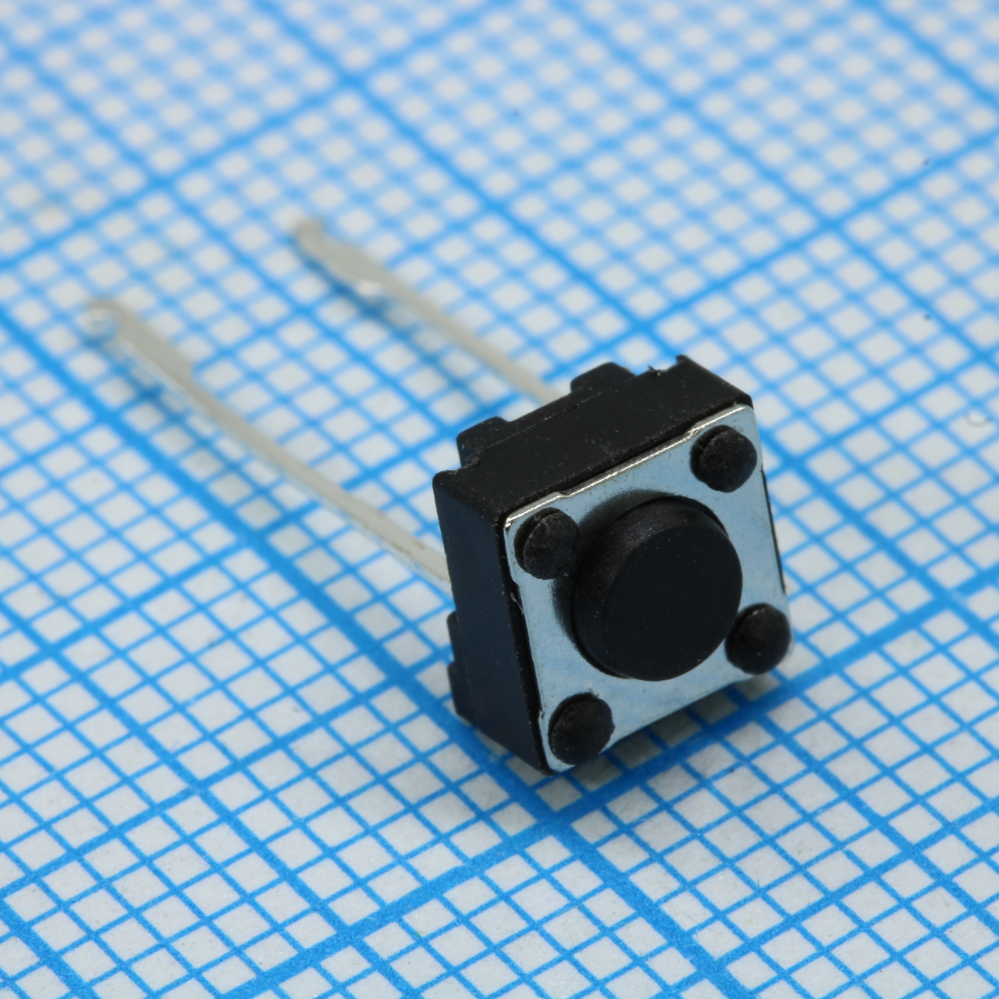 L-KLS7-TS6607-4.3-180-T - Кнопка тактильная прямая 6х6х4.3мм