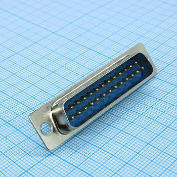 DB-25M - Разъём D-SUB, 25 контактов