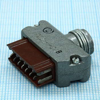 РШ2Н-1- 29 - Соединитель  низкочастотный, прямоугольный, внутреннего монтажа