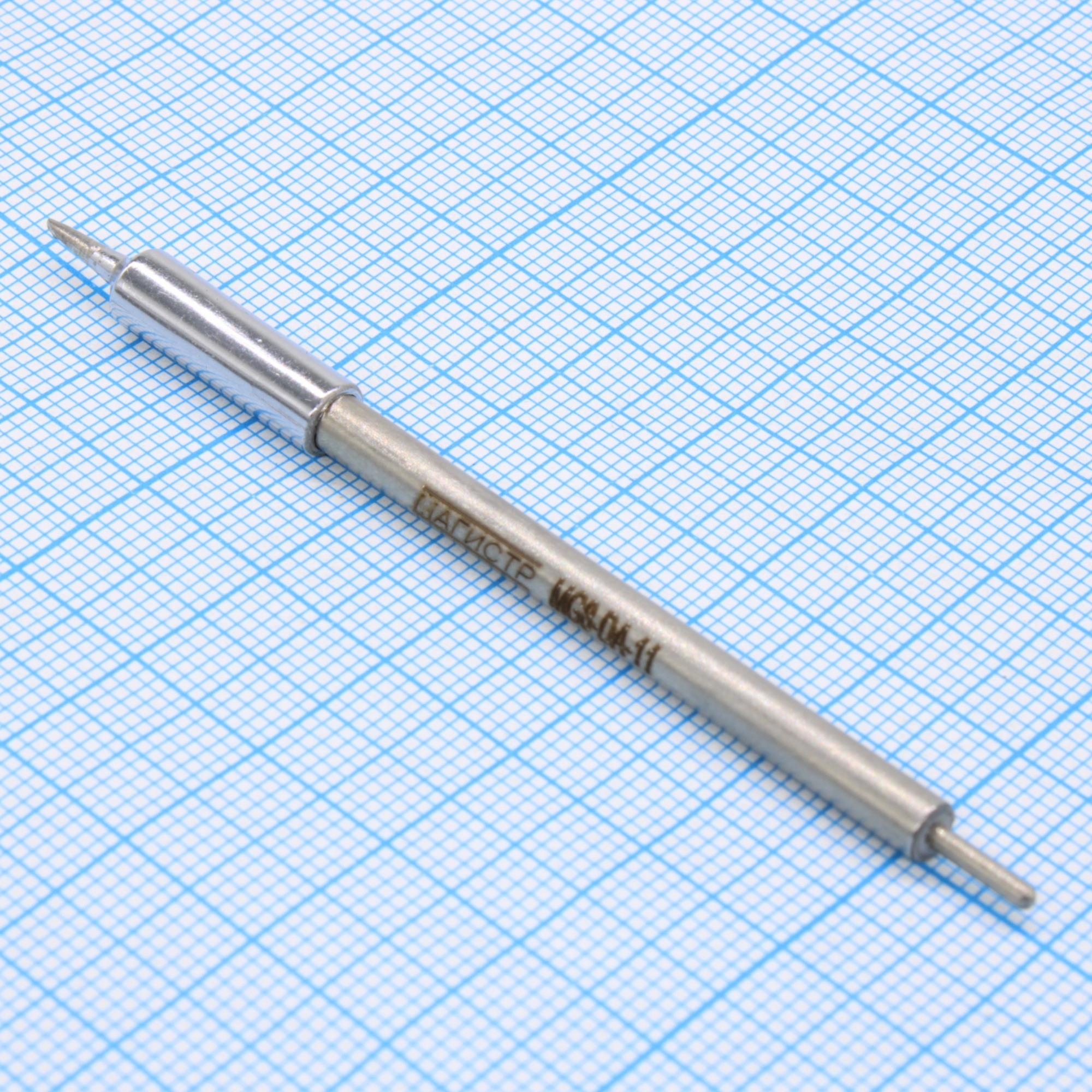 MG8-DA-11 - Жало паяльное износостойкое для паяльников ПРК-90, ПРК-Ц20, клиновидное, 0.8мм