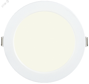 Светильник LED ДВО 1611 белый круг 7Вт 3000К IP20 LDVO0-1611-07-3000-K01