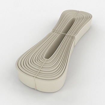 Трубка ТВ-40 ПВХ d20мм "кембрик" (м) 49-5015 - цвет белый, применяется для электроизоляции и маркировки проводов, цена за 1м