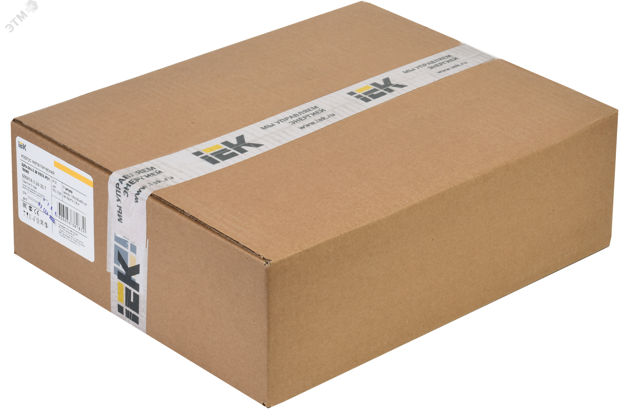 Корпус металлический ЩРв-24 (395х310х120мм) IP31 TITAN 3 MKM14-V-24-30-T