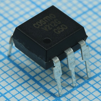 KAQV212G - Опто Твердотельное реле 60В/0.4А 0.55Вт -30...+85C 3.75кВ нормально разомкнутое