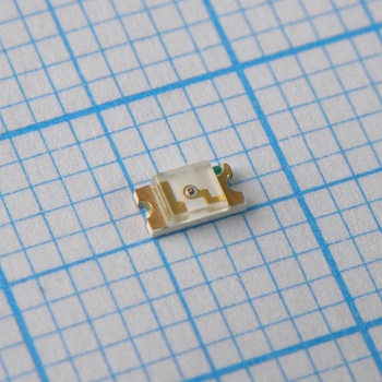 FYLS-1206SRC - Светодиод smd 3,2х1,6мм/красный/643нм/15мкд/прозрачный/140°