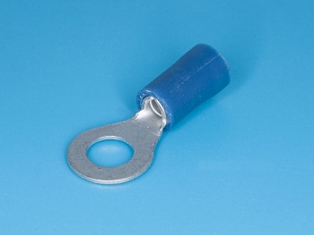 TRI-2-5 - Клемма тип "O" 5,3мм, на провод 1,5-2,5мм, изолированная, кратно 100шт.