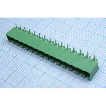 2EDGRC-5.08-15P-14-00A(H) - Разъемный клеммный блок на плату, 15 контактов. Серия 2EDGRC-5.08