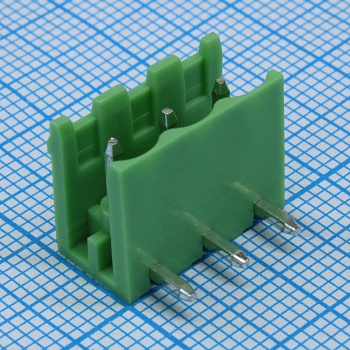 L-KLS2-EDR-5.08-03P-4 - Клеммник разъемный 3 контакта, шаг 5.08 мм