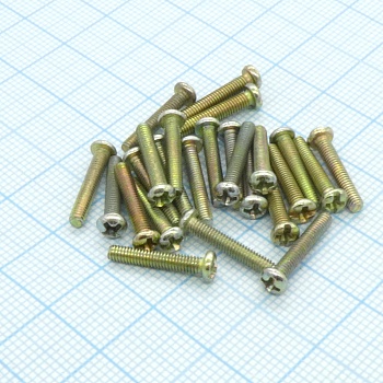 Винт М2.5х14 (50шт.) п/к (крест) - Винт М2.5х14 (50шт.) п/к (крест)